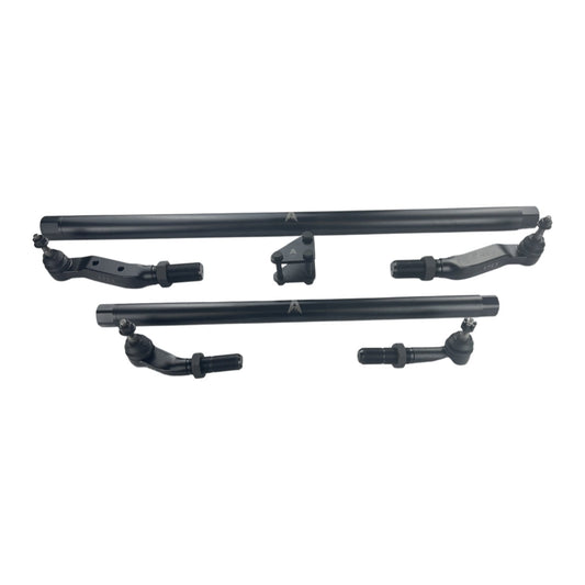 Apex Chassis Heavy Duty Tie Rod and Drag Link Assembly Fits: 14-22 Ram 2500/3500 Includes Tie Rod Drag Link Assemblies and Stabilizer Bracket
