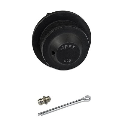 Apex Chassis Heavy Duty Ball Joint Kit Fits: 01-06 Silverado/Sierra 1500/2500/3500 00-10 Yukon XL 2500 03-09 Hummer H2 02-06 Avalanche 2500 Includes: 1 Upper & 1 Lower KIT205-JJSP