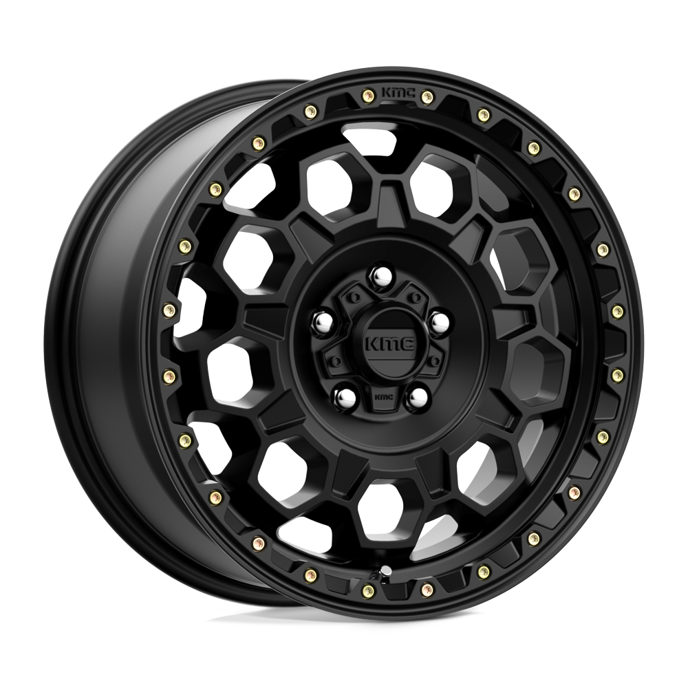 KM545 17X9 6X5.5 S-BLK -12MM