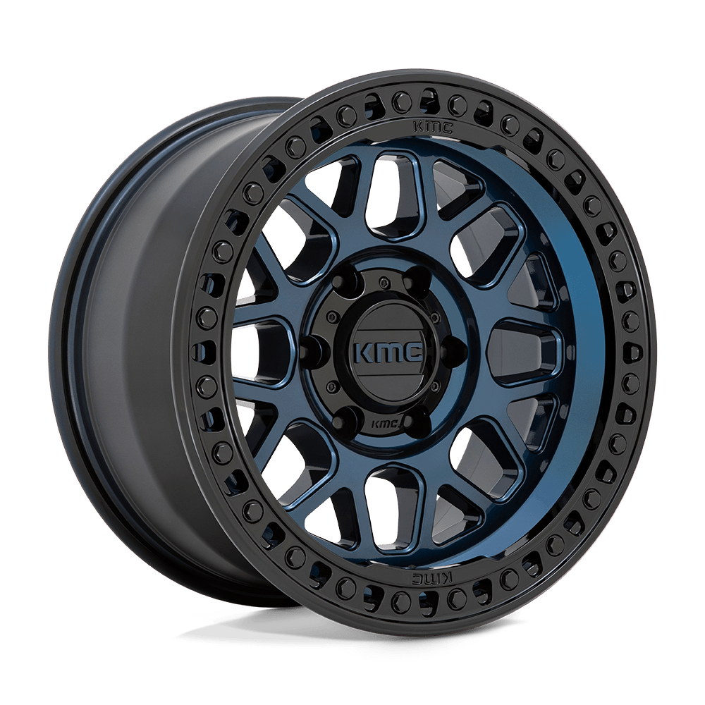 KM549 18X8.5 6X135 MN-BLUE GBLK-LP 0MM
