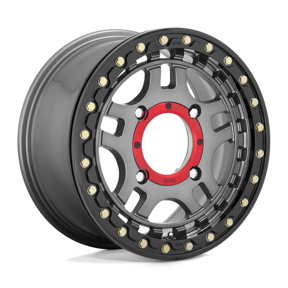 KS240 15X7 4X156 G-MTL BLK-RING 38MM