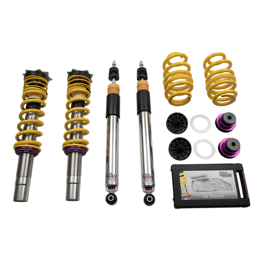 KW Suspensions 352100BS KW V3 Coilover Kit - Audi S5 RS5 (B9); 48.5mm without electronic dampers