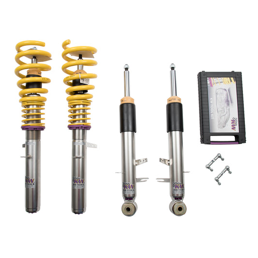 KW Suspensions 352200AL KW V3 Coilover Kit - BMW X5 (F15) X6(F16) with rear air without EDC