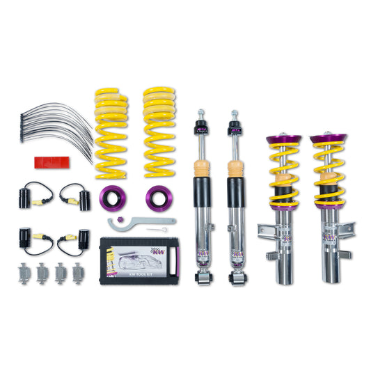 KW Suspensions 35268006 KW V3 Coilover Kit Bundle - Kia Stinger (CK) 2WD; AWD; with electronics dampers