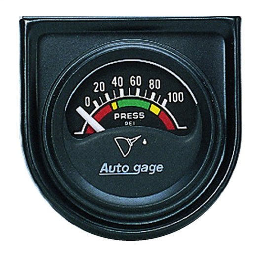AutoMeter 5 in. IN-DASH TACHOMETER 0-8000 RPM SPEK-PRO BLACK/BLACK P23852