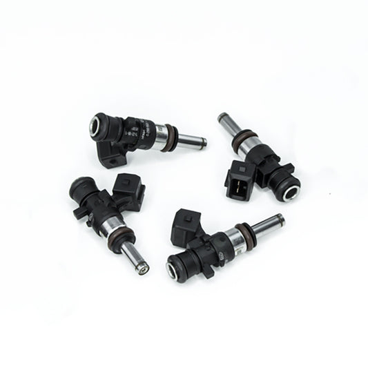 Deatschwerks A Bosch EV14 Universal 40mm compact matched set of 4 injectors 1200cc (extended nozzle) DEW-16MX-00-1200-4