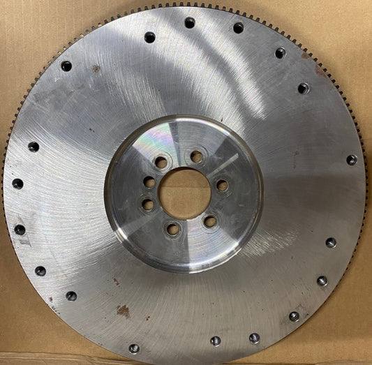 Billet Steel Flywheel SBC 86-Up Ext-Bal 168t