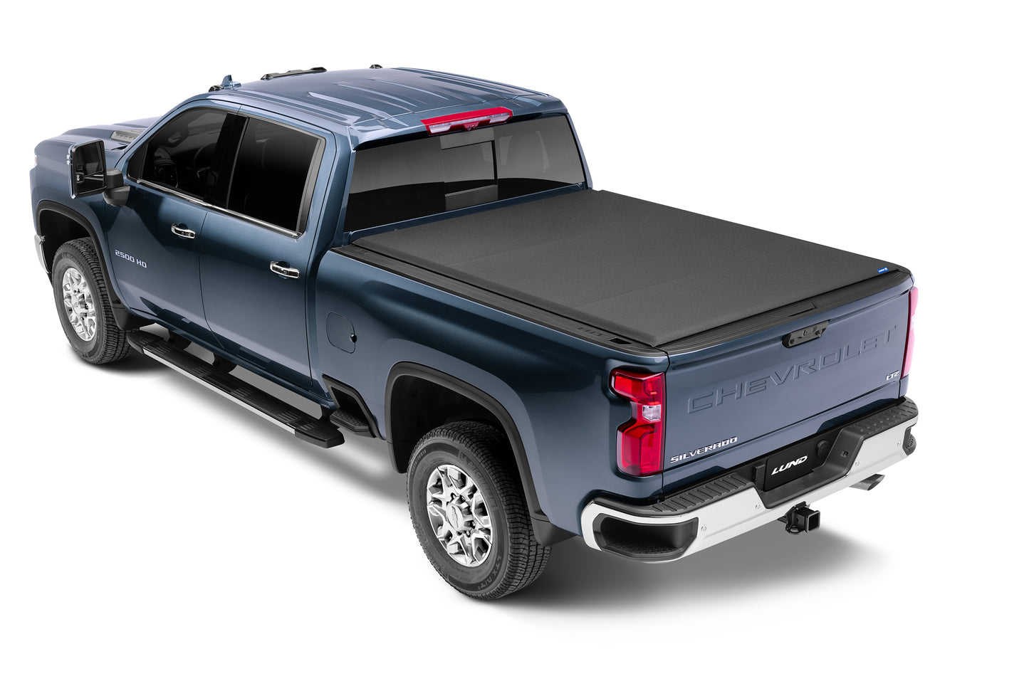 Lund 96894 Genesis Elite Roll Up Truck Bed Tonneau Cover For 2014-2018 Silverado/Sierra 1500 (Incls 2019 Silverado LD/Sierra Limited) 2015-2019 Silverado/Sierra 2500/3500; Fits 8 Ft. Bed