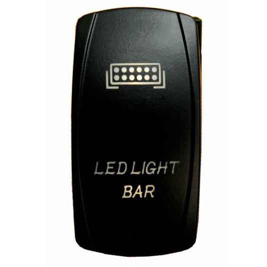 Quake LED - QRS300 - Rocker Switch LED Light Bar 2 Way 5 Pin White