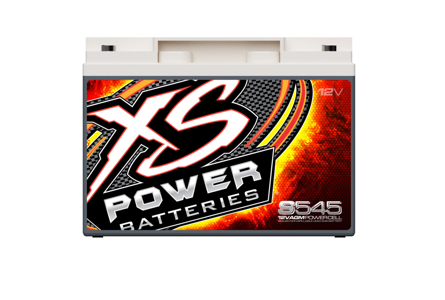 XS Power Batteries 12V AGM S Series Batteries - Automotive Terminals Included 800 Max Amps S545