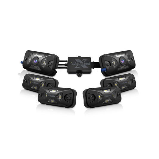PROJECT X ROCK LIGHTS - APP CONTROLLED RGBW WITH 4K UHD CAMERAS LM538817-1