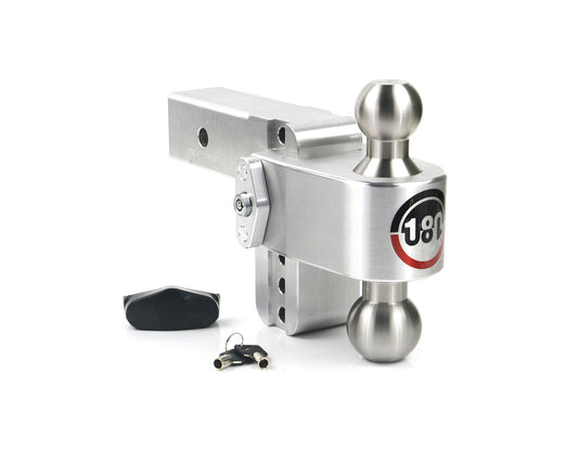 Weigh Safe Turnover Ball 4" Drop Hitch With 2.5" Shank LTB4-2.5