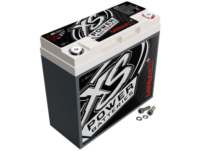 XS Power Batteries Lithium Racing 16V Batteries - Stud Adaptors/Terminal Bolts Included 1200 Max Amps Li-S680-16CK