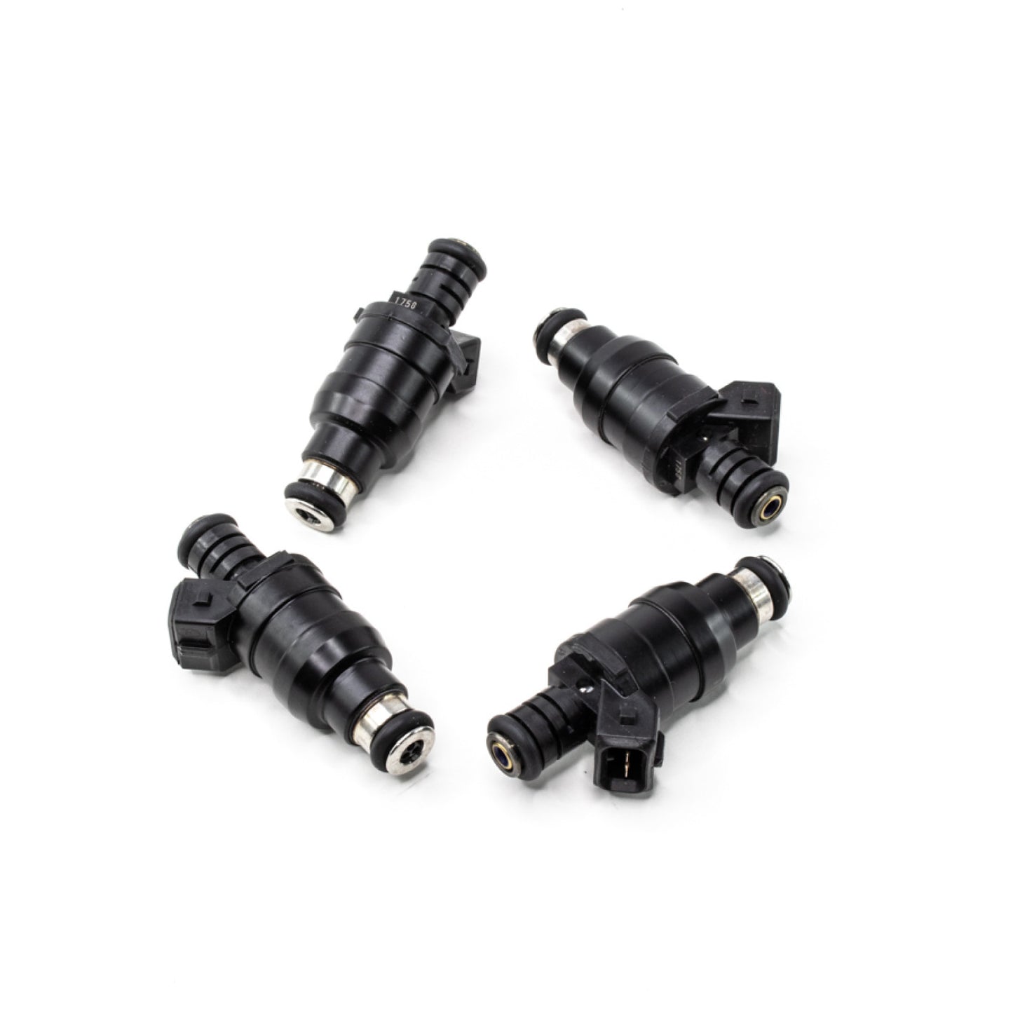Deatschwerks Universal Low Impedance 14mm upper set of 4 injector 1200cc/min DEW-42M-14-1200-4