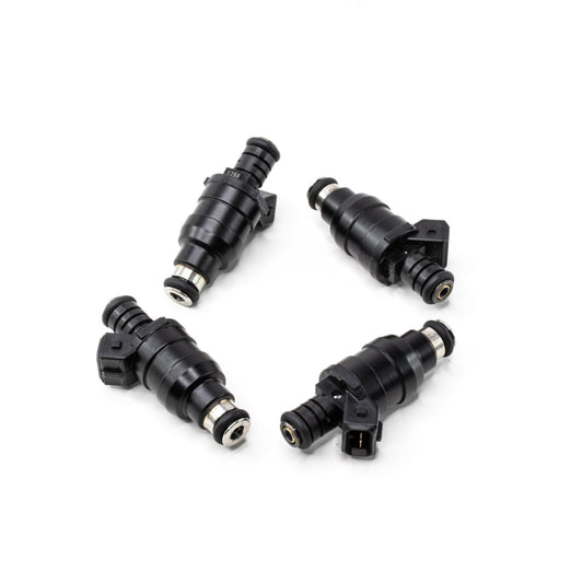 Deatschwerks Universal Low Impedance 14mm upper set of 4 injector 1200cc/min DEW-42M-14-1200-4