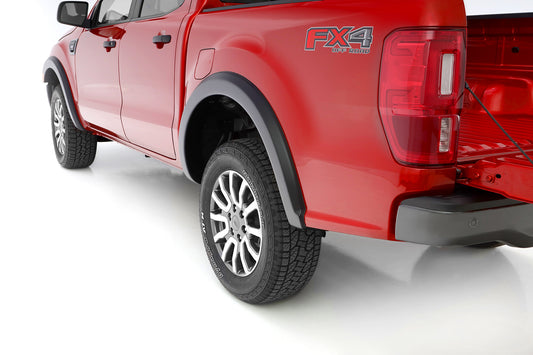 Lund SX133TB Sport Style Fender Flare Set - Rear Textured 2-Piece Set For 2019-2022 Ford Ranger