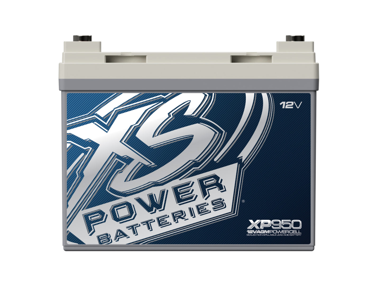 XS Power Batteries 12V AGM XP Series Supplemental Batteries - M6 Terminal Bolts Included 950 Max Amps XP950