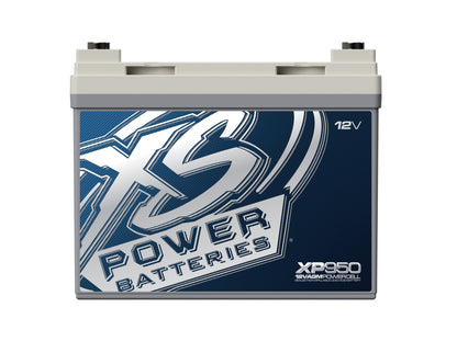 XS Power Batteries 12V AGM XP Series Supplemental Batteries - M6 Terminal Bolts Included 950 Max Amps XP950