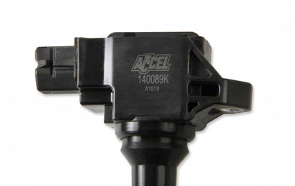 ACCEL Ignition Coil - 2015-2019 Subaru, Scion and Toyota 2.0L Boxer, Black, Individual 140089K