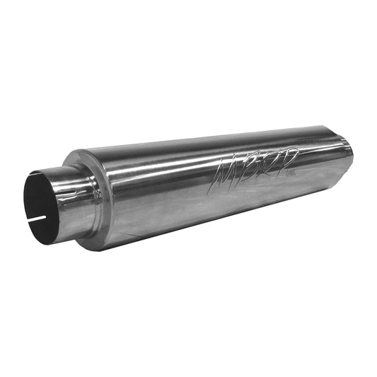 MBRP Exhaust Muffler 4in. Inlet/Outlet 24in. Body 30in. Overall; T409 M91031