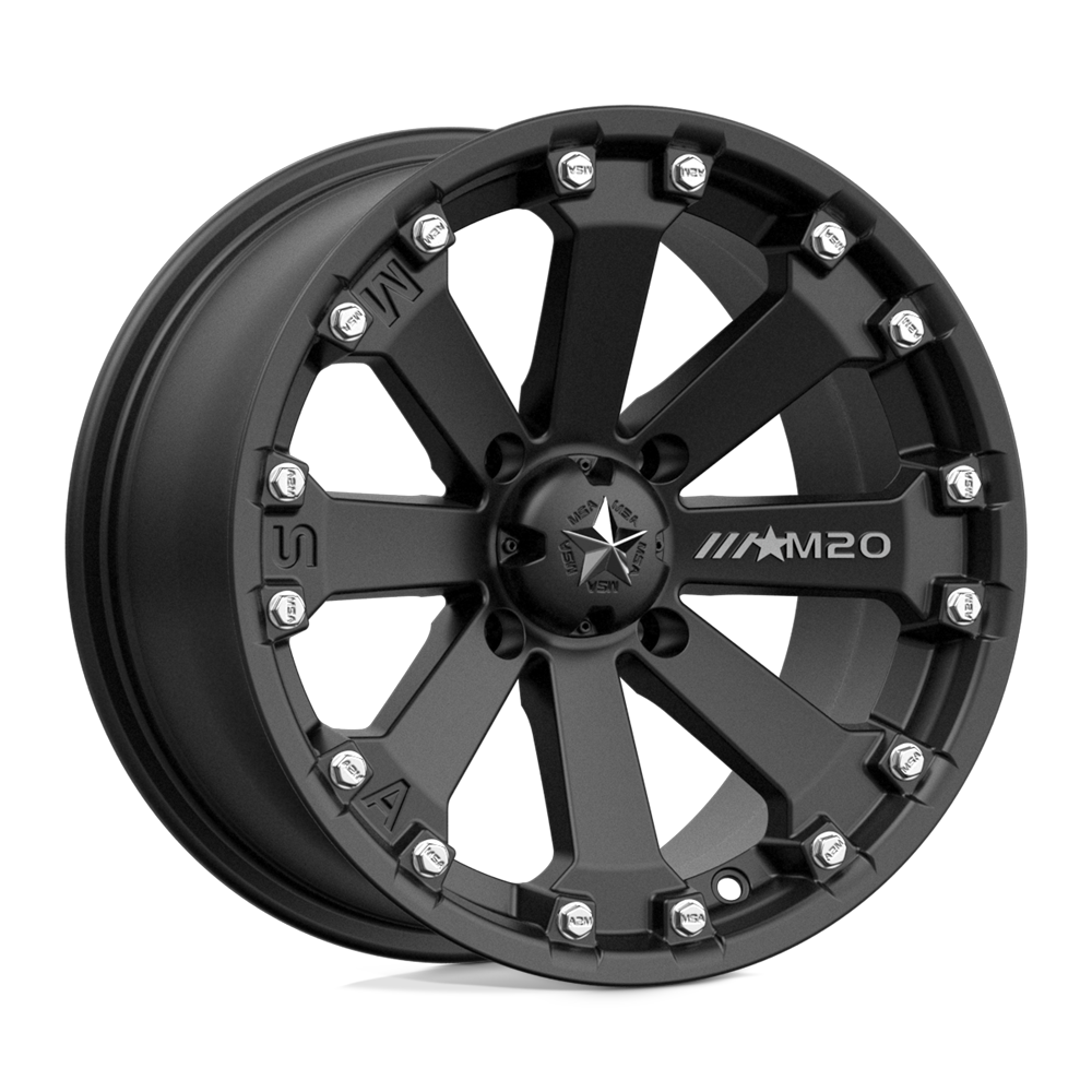 MA20 16X7 4X156 S-BLK 00MM