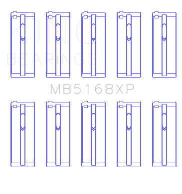 King Engine Bearings MB5168XP