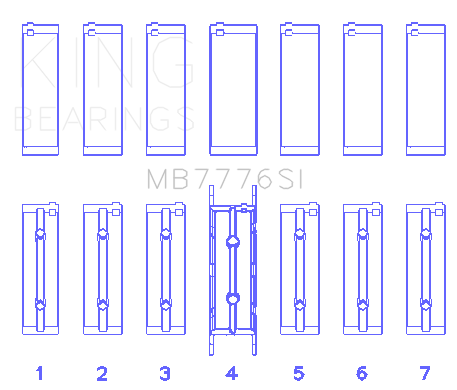 King Engine Bearings MB7776SI0.75