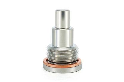 HPS Performance 304 Stainless Steel Magnetic Drain Plug With 5000 Gauss Neodymium Magnet MDP-M18x150-L30
