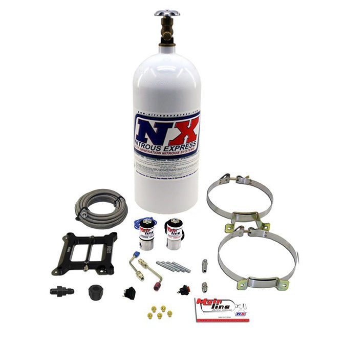 Nitrous Express MAINLINE CARB. SYSTEM WITH 10LB BOTTLE NX-ML1000