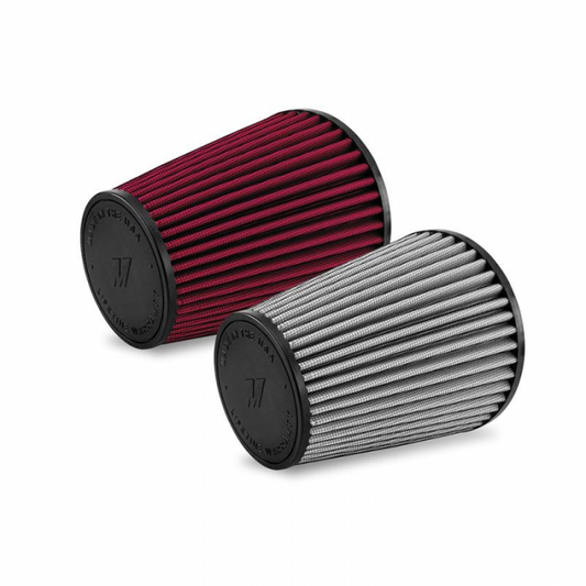 Mishimoto Performance Air Filter, 4.5in Inlet, 7.8in Filter Length, Dry Washable MMAF-4578DW