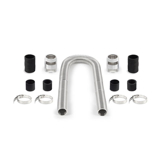 Mishimoto Universal Flexible Stainless Steel Radiator Hose Kit, 36", Chrome MMAH-U36C