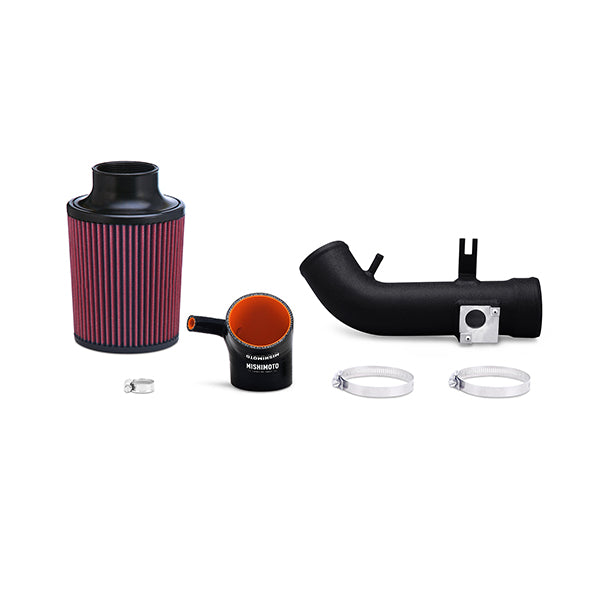 Mishimoto Honda Civic Si Performance Air Intake 2006-2011 Wrinkle Black Pipe W/ Out Heatshield MMAI-CIV-06SIWBK