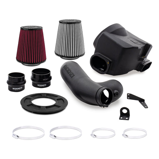 Mishimoto Performance Air Intake, Fits 17-21 Ford F-150 2.7L & 3.5L, Dry Washable Filter MMAI-F35T-17DW