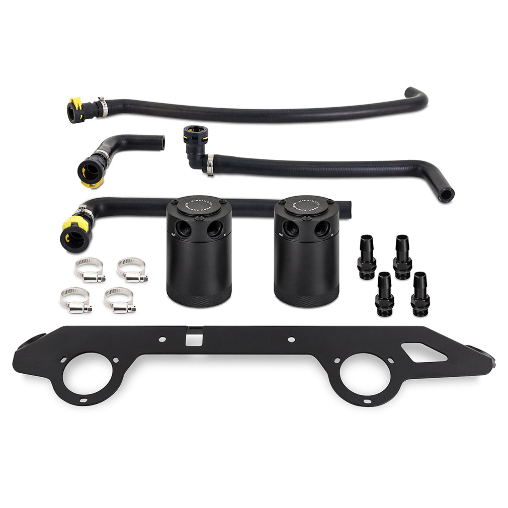 Mishimoto Baffled Oil Catch Can System fits Ford Bronco 2.7L 2021+ MMBCC-BR27-21S