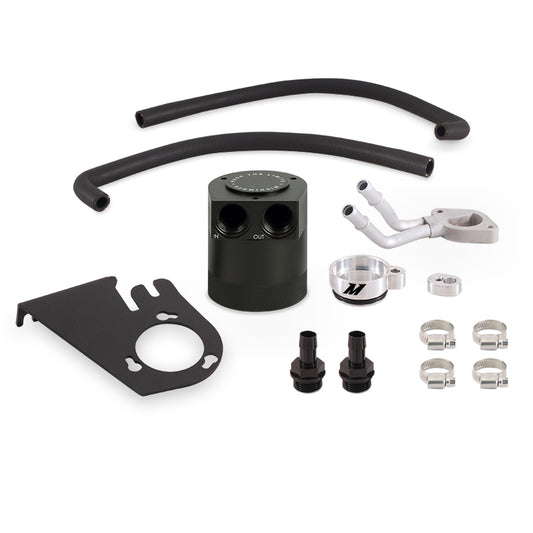 Mishimoto Ford 6.7L Powerstroke Baffled Oil Catch Can Kit 2011-2016 MMBCC-F2D-11BE