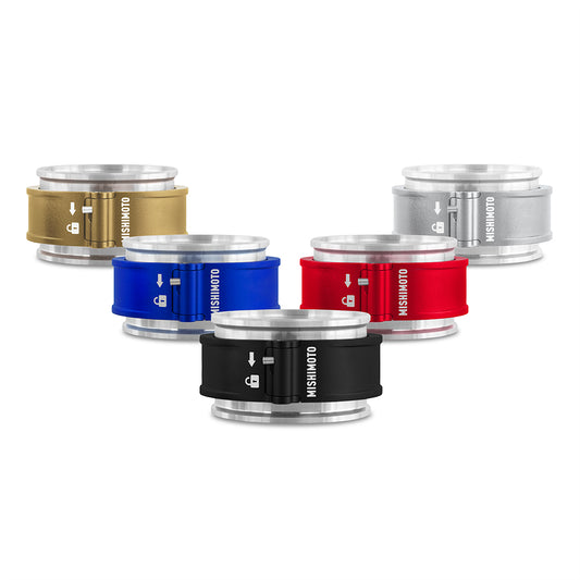 Mishimoto Quick Release Clamp Assembly, 3in Black MMCLAMP-QD-30BK