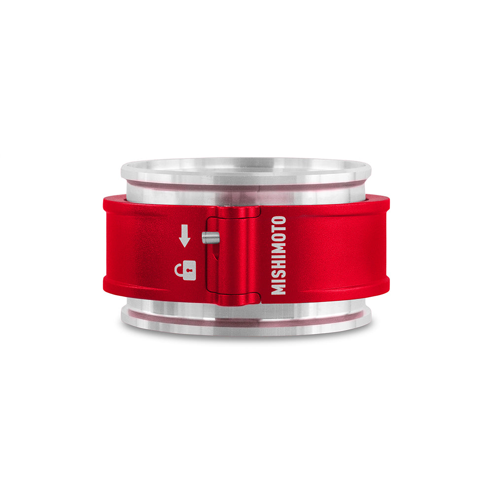 Mishimoto Quick Release Clamp Assembly, 3in Red MMCLAMP-QD-30RD