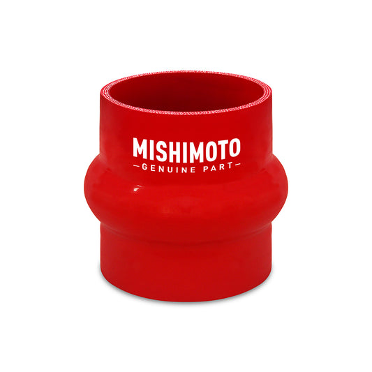 Mishimoto Hump Hose Coupler, 4in Red MMCP-4HPRD