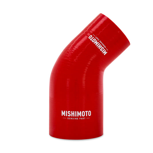 Mishimoto 45-Degree Silicone Transition Coupler, 2.50-in to 3.50-in, Red MMCP-R45-2535RD