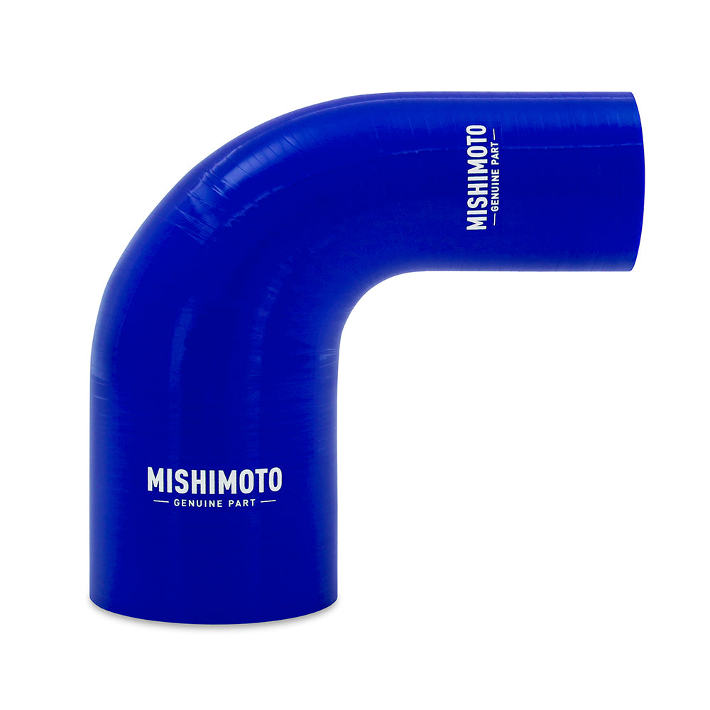 Mishimoto 90-Degree Silicone Transition Coupler, 2.00-in to 3.00-in, Blue MMCP-R90-2030BL