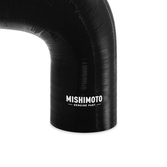 Mishimoto 90-Degree Silicone Transition Coupler, 2.50-in to 4.00-in, Black MMCP-R90-2540BK