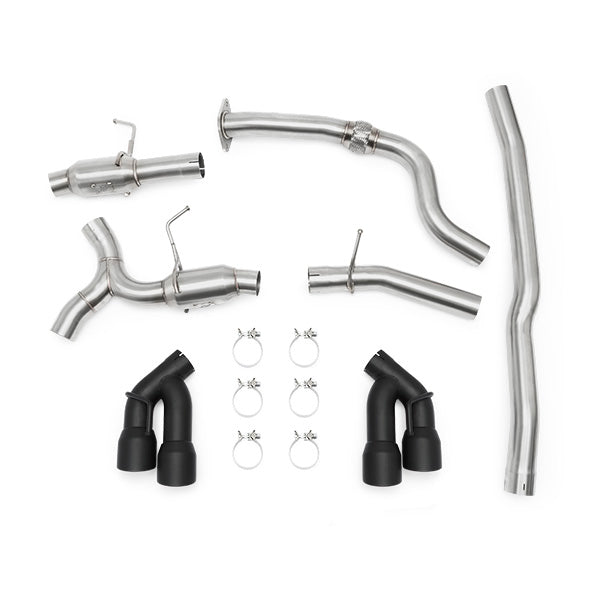 Mishimoto Chevrolet Camaro 2.0T Quad Tip Pro Cat-Back Exhaust MMEXH-CAM4-16QTPBK