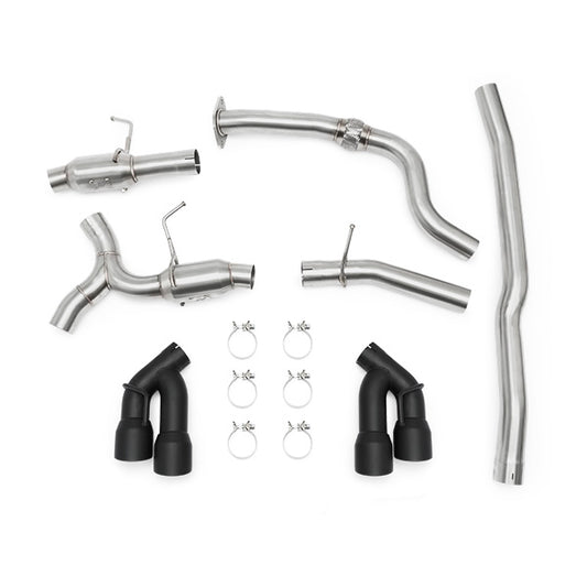Mishimoto Chevrolet Camaro 2.0T Quad Tip Pro Cat-Back Exhaust MMEXH-CAM4-16QTPBK