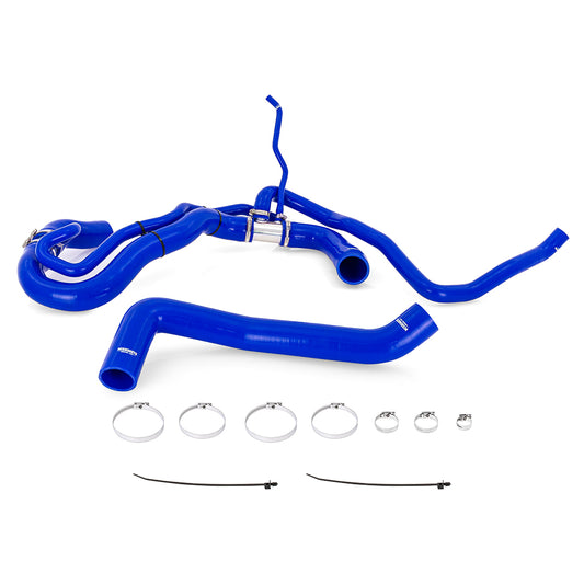 Mishimoto Silicone Coolant Hose Kit, fits Chevrolet/GMC 6.6L Duramax 2017-2019, Blue MMHOSE-DMAX-17BL