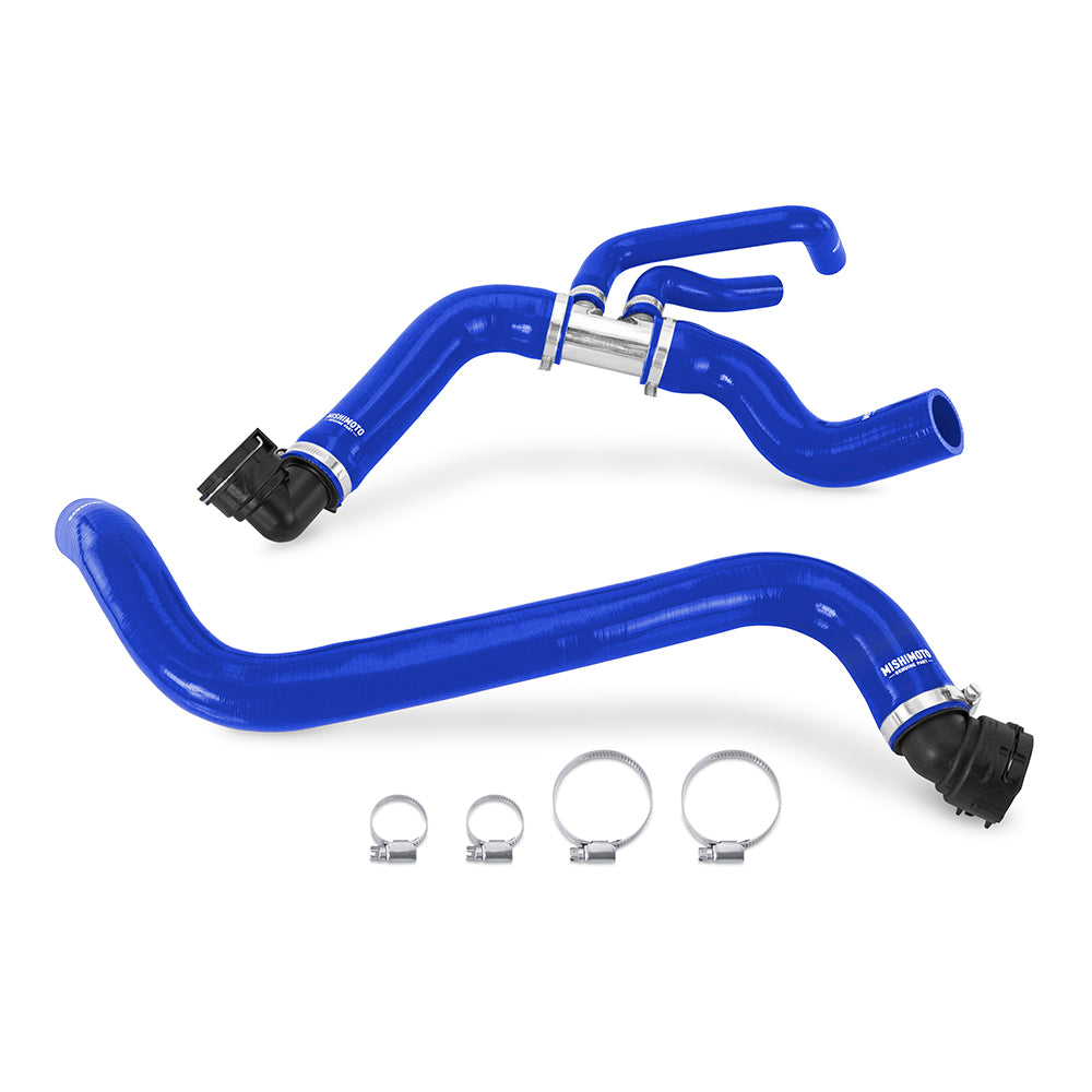Mishimoto Silicone Radiator Hose Kit, Fits 2011-2014 Ford F-150 5.0L V8, Blue MMHOSE-F50-15BL