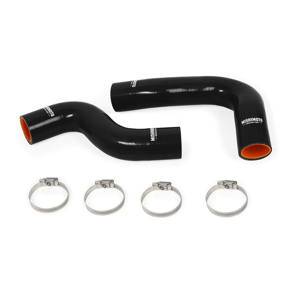 Mishimoto Subaru WRX/STI Turbo Silicone Radiator Hose Kit, 1992-2000, Black MMHOSE-GC8T-92BK