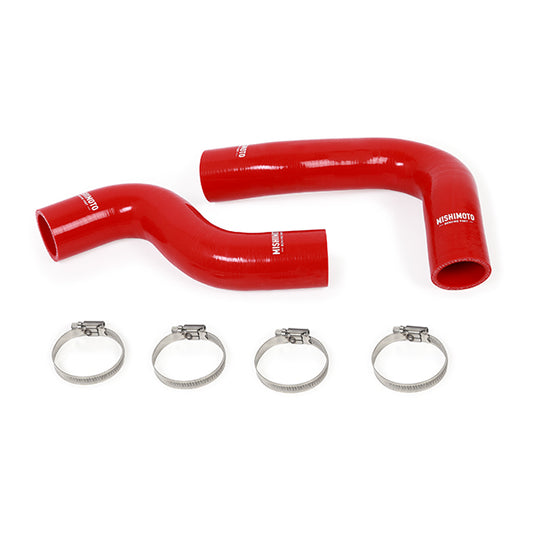 Mishimoto Subaru WRX/STI Turbo Silicone Radiator Hose Kit, 1992-2002, Red MMHOSE-GC8T-92RD