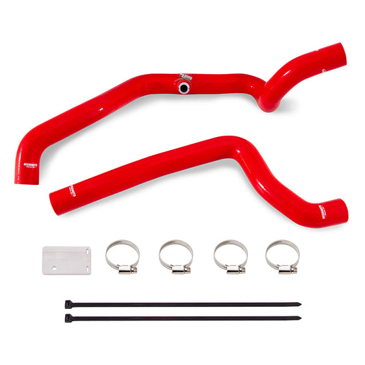 Mishimoto Jeep Wrangler JL 2.0L Silicone Radiator Hose Kit, 2018+, Red MMHOSE-JLH-18RD
