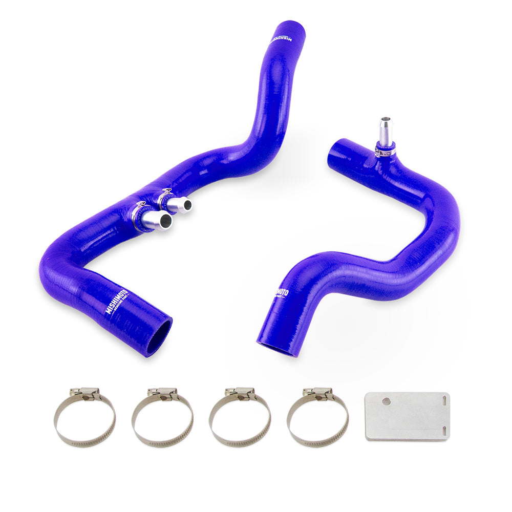 Mishimoto Silicone Coolant Hose Kit, Fits 2018+ Jeep Wrangler JL 3.6L W/ Auto Trans, Blue MMHOSE-JLP-18ABL