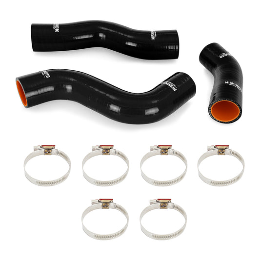 Mishimoto Silicone Radiator Hose Kit, fits Toyota Land Cruiser 4.5L 1992-1997, Black MMHOSE-LCR-92BK
